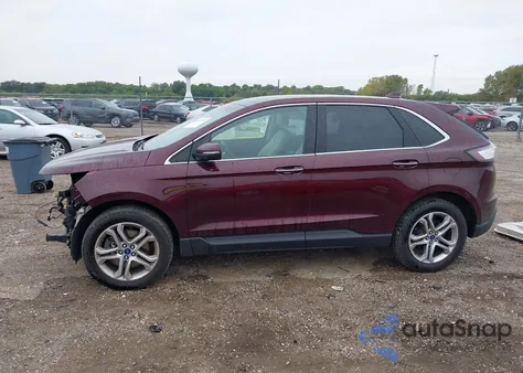 2017 Ford Edge Titanium z USA, uszkodzony, nr VIN 2FMPK4K86HBC28769